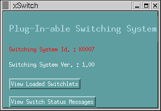 Switch main window